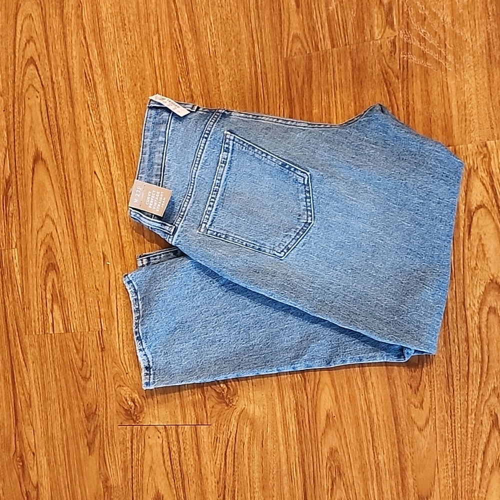 Madewell Curvy Petite perfect vintage straight leg jeans